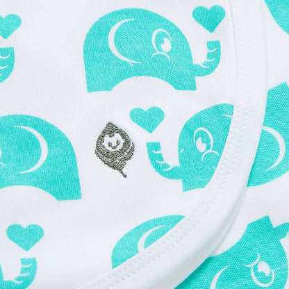 The Green Elephant -  Blanket - 100% Organic