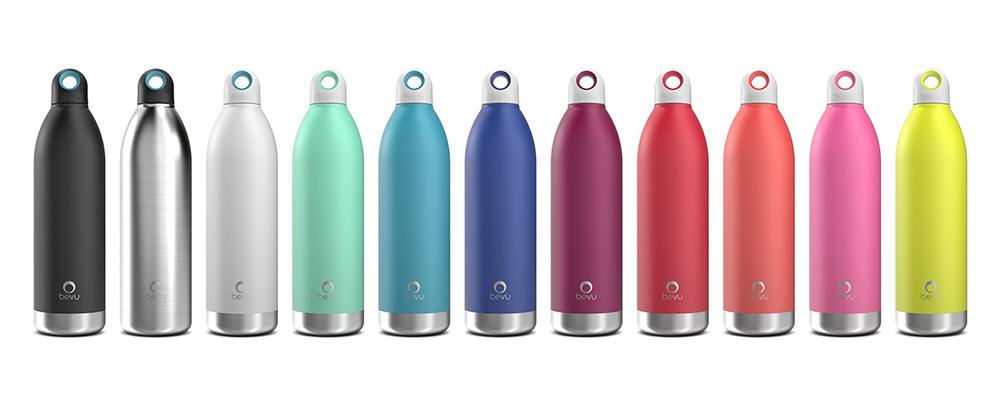 Bevu® DUO Insulated Bottle.   750ml / 25oz.