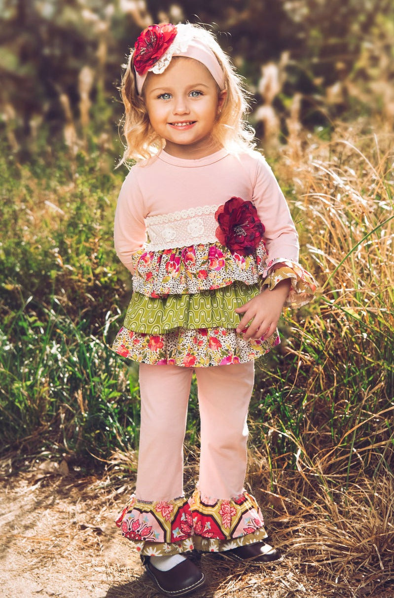 Wild Bloom Swing Set