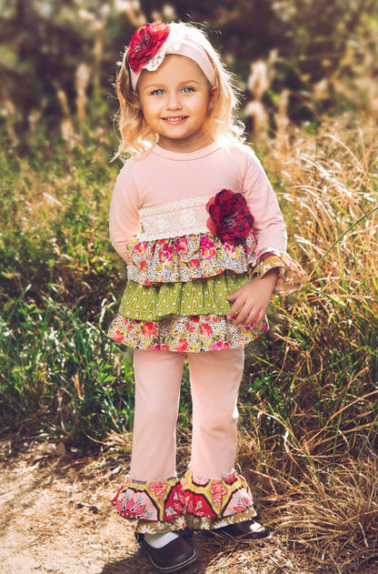 Wild Bloom Swing Set