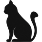 Cat - Metal Wall Art