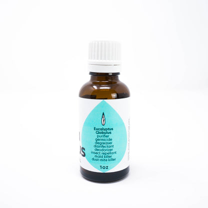 Eucalyptus Essential Oil - Glass Dropper (1oz)