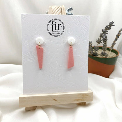 Stylish Asymmetrical Earrings - Anti Allergic Earbacks - Gift for
