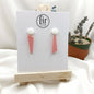 Stylish Asymmetrical Earrings - Anti Allergic Earbacks - Gift for