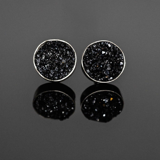 Eliana Druzy Round Studs