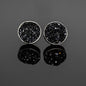Eliana Druzy Round Studs