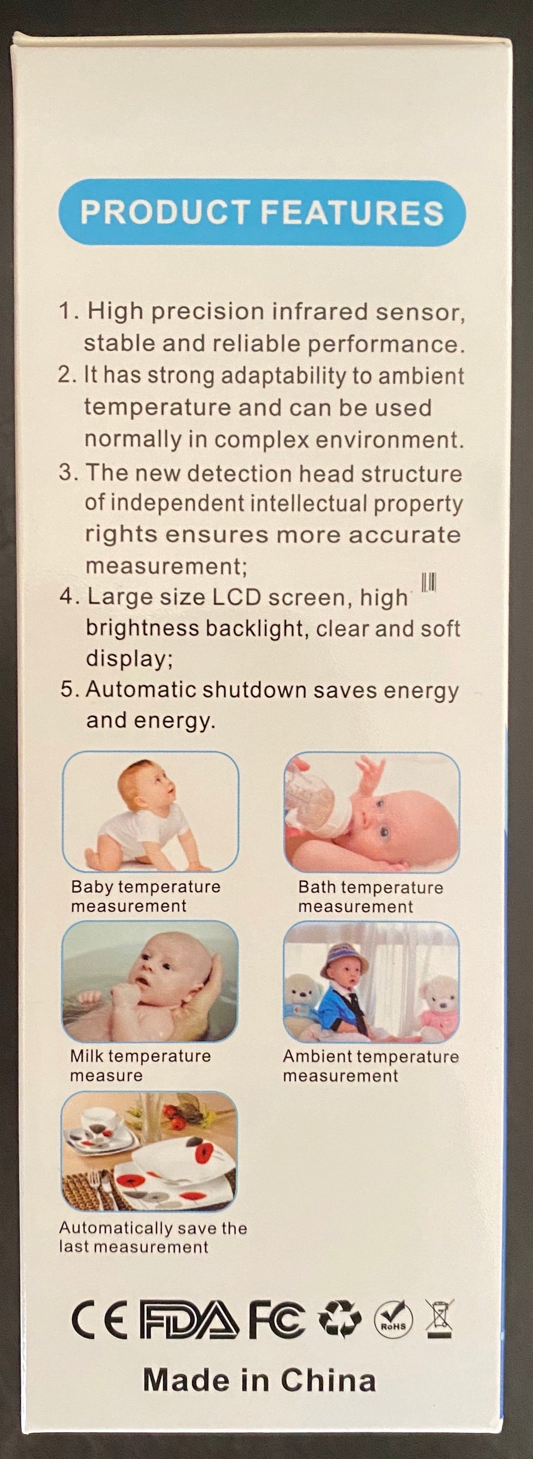 Infrared non-contact/ no touch Thermometer