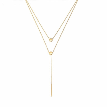 Layered Lariat Necklace