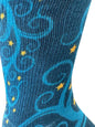 Christmas and Hanukkah Holiday Colorful CoolMax Crew Socks for Men &