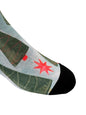 Christmas and Hanukkah Holiday Colorful CoolMax Crew Socks for Men &