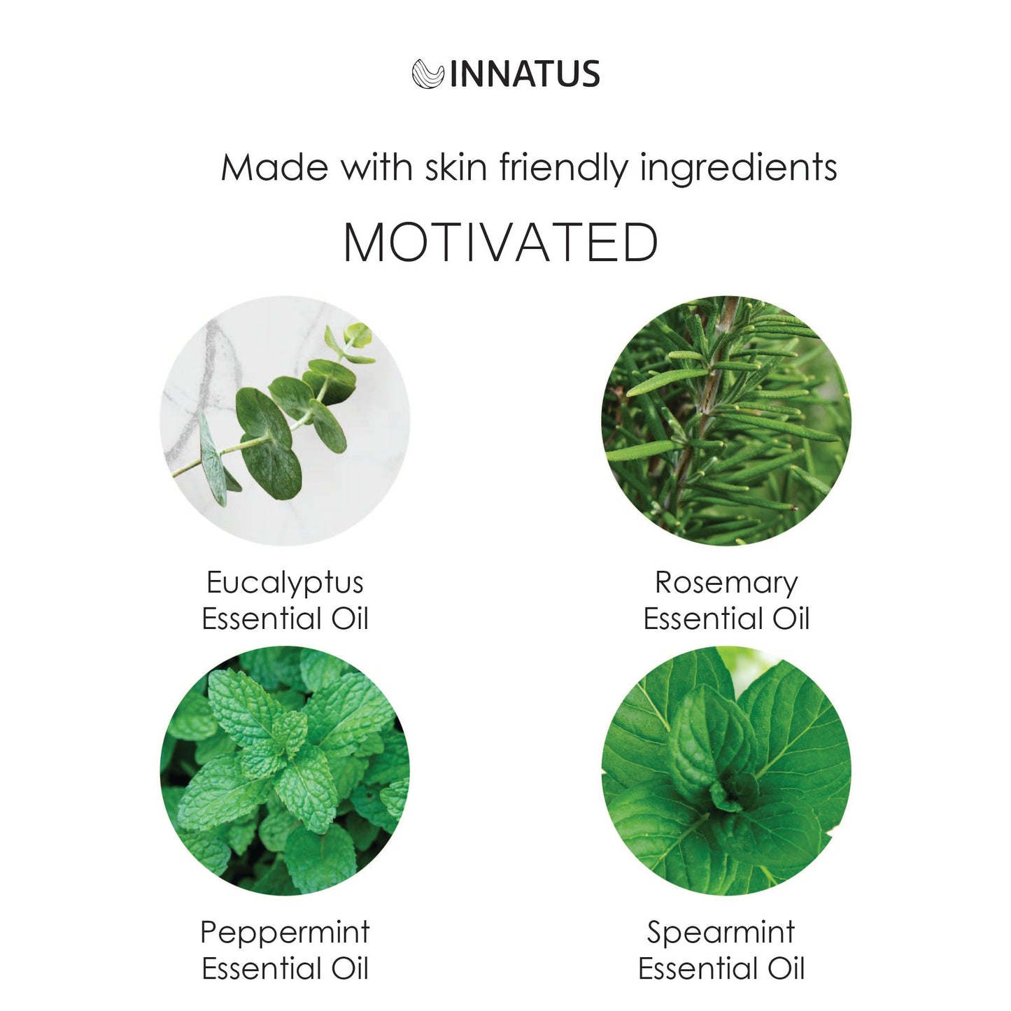 Eessential oil aromatherapy Motivated  mist