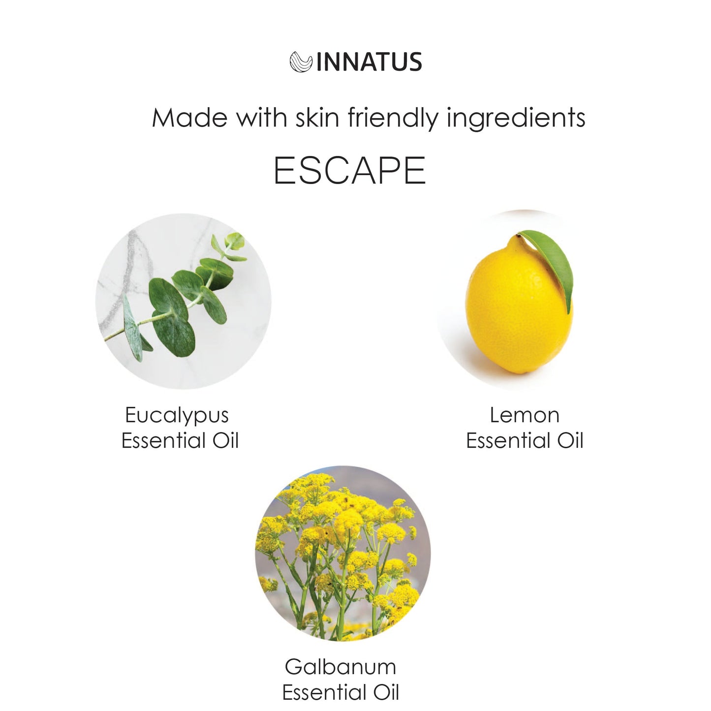 Escape shower spray eucalyptus oil with a whiff of Lemon