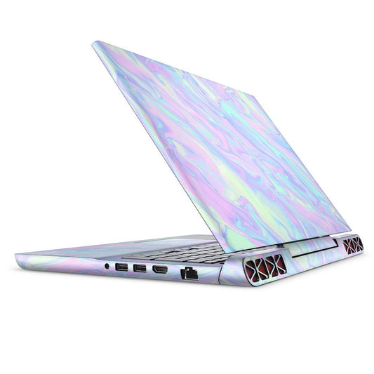 Iridescent Dahlia v1 - Full Body Skin Decal Wrap Kit for the Dell