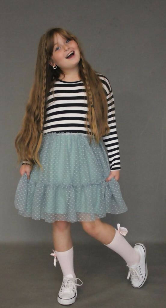 Girl tulle skirt dress 3/7 years old