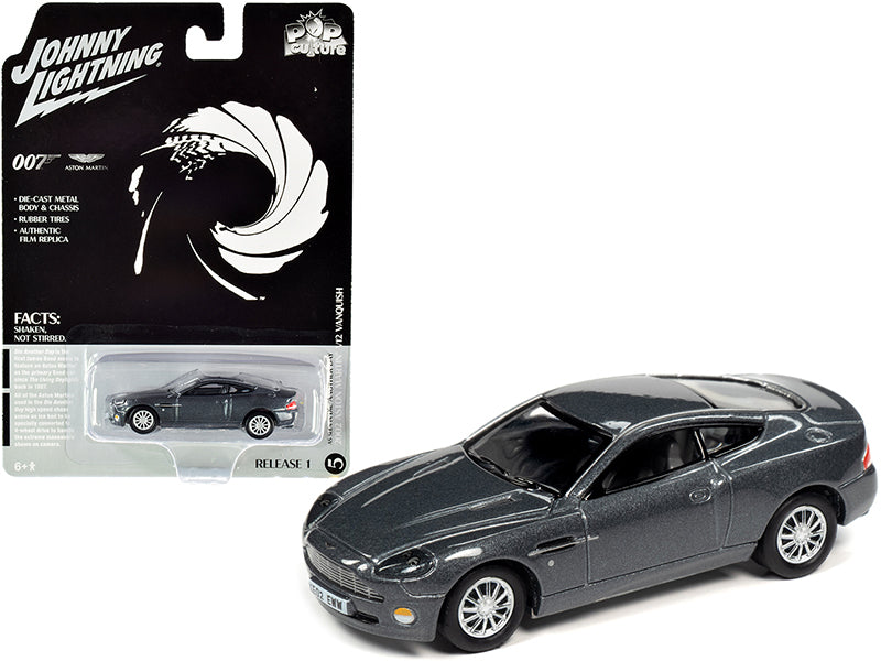 2002 Aston Martin V12 Vanquish Gray Metallic (James Bond 007) \Die