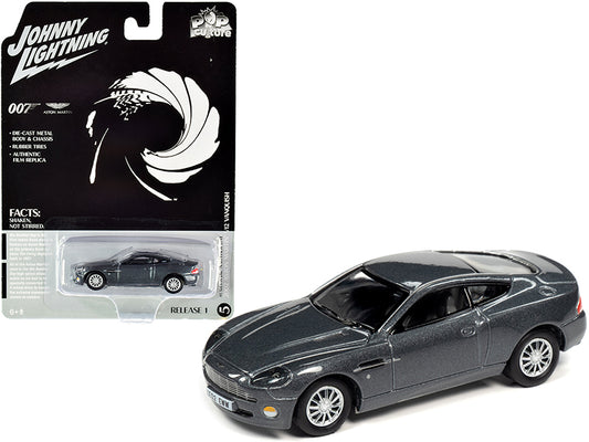 2002 Aston Martin V12 Vanquish Gray Metallic (James Bond 007) \Die