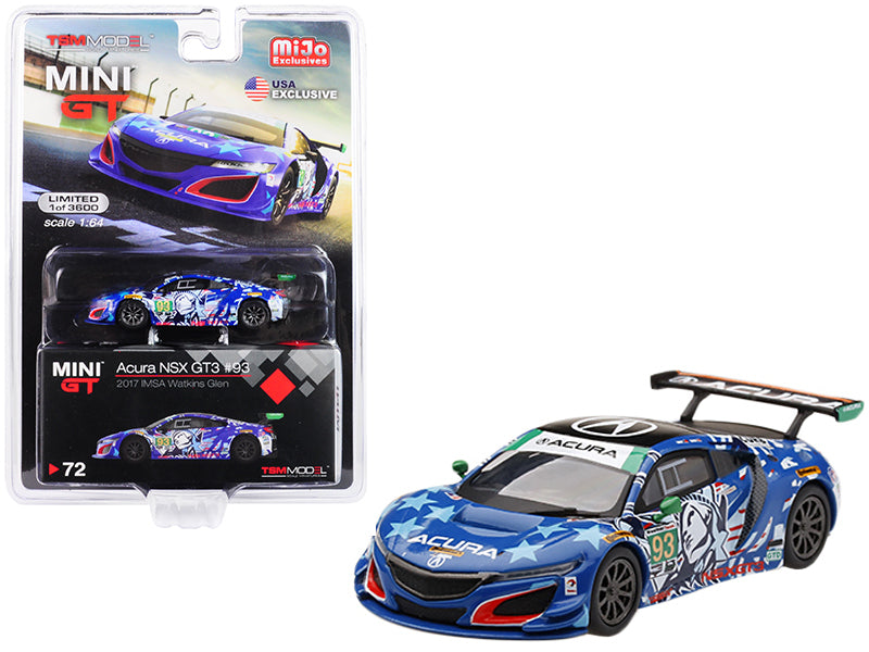 Acura NSX GT3 #93 \Statue of Liberty\" 2017 IMSA Watkins Glen Limited