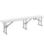 6 Feet Portable Picnic Folding Bench 550 lbs Limited with Carrying