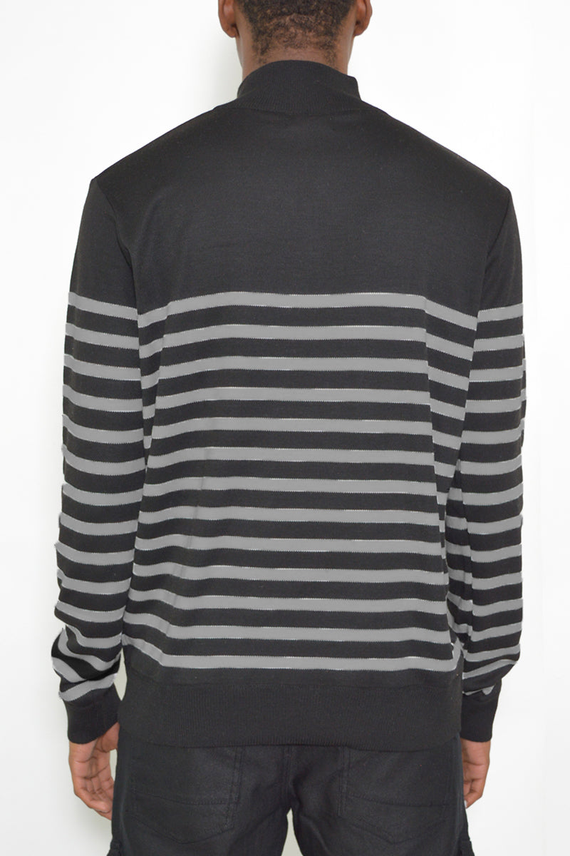 Quarter Zip Up Sweater NR2007