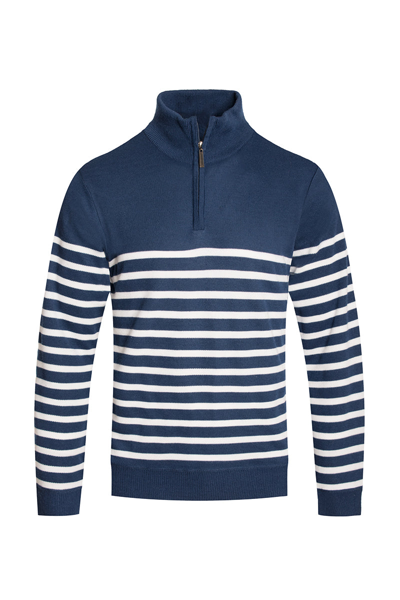 Quarter Zip Up Sweater NR2007
