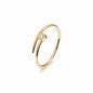 Nail Crossover Bangle