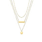Triple Layer Pendant Necklace