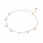 Open Heart Charm Necklace