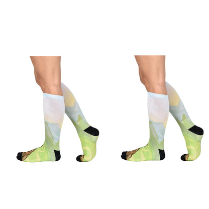 Sierra Socks Hikers Haven Pattern CoolMax Socks, Nature Collection for