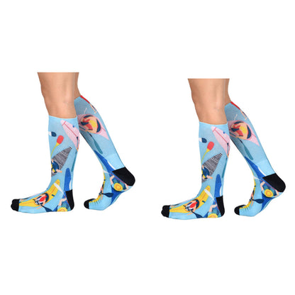 Sierra Socks Kayak Fever Pattern CoolMax Socks, Nature Collection for