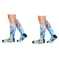 Sierra Socks Kayak Fever Pattern CoolMax Socks, Nature Collection for