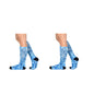 Sierra Socks Blue Dream Pattern CoolMax Socks, Nature Collection for