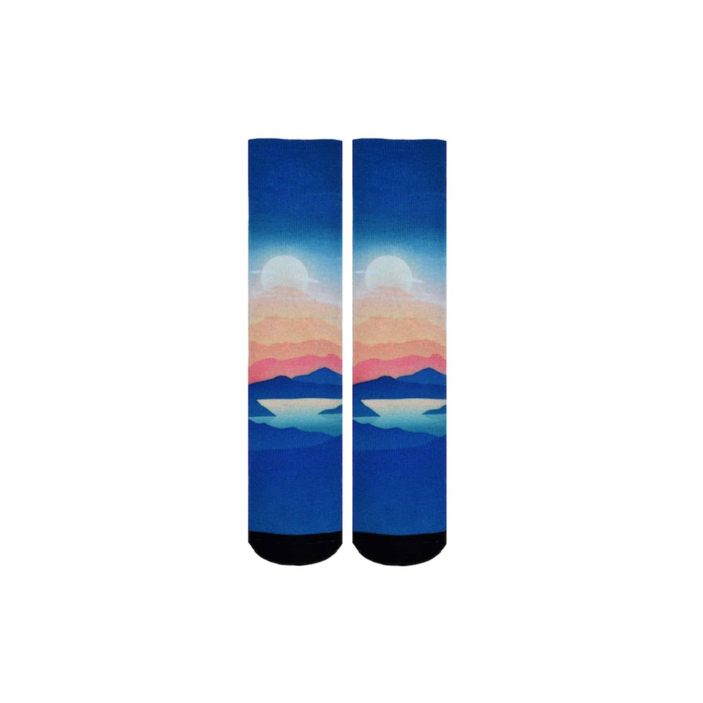 Sierra Socks River Valley Pattern CoolMax Socks, Nature Collection for