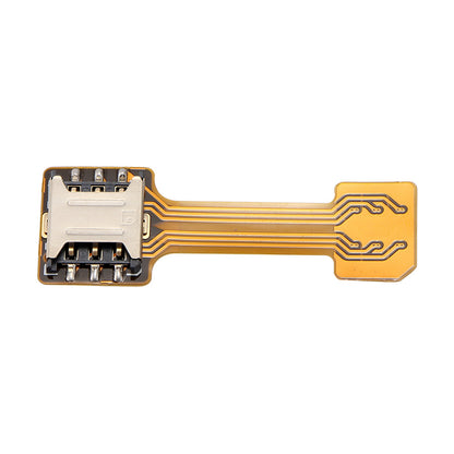 Hybrid Double Dual SIM Card Micro SD Adapter