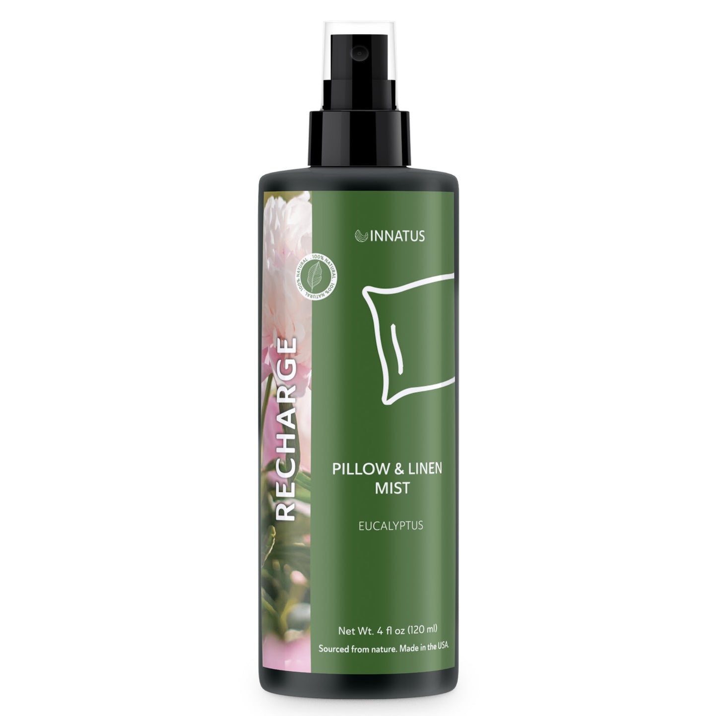 All natural Recharge  pillow & Linen spray spray