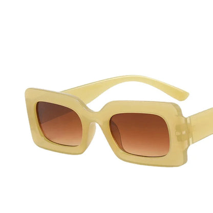New Vintage Rectangle Sunglasses