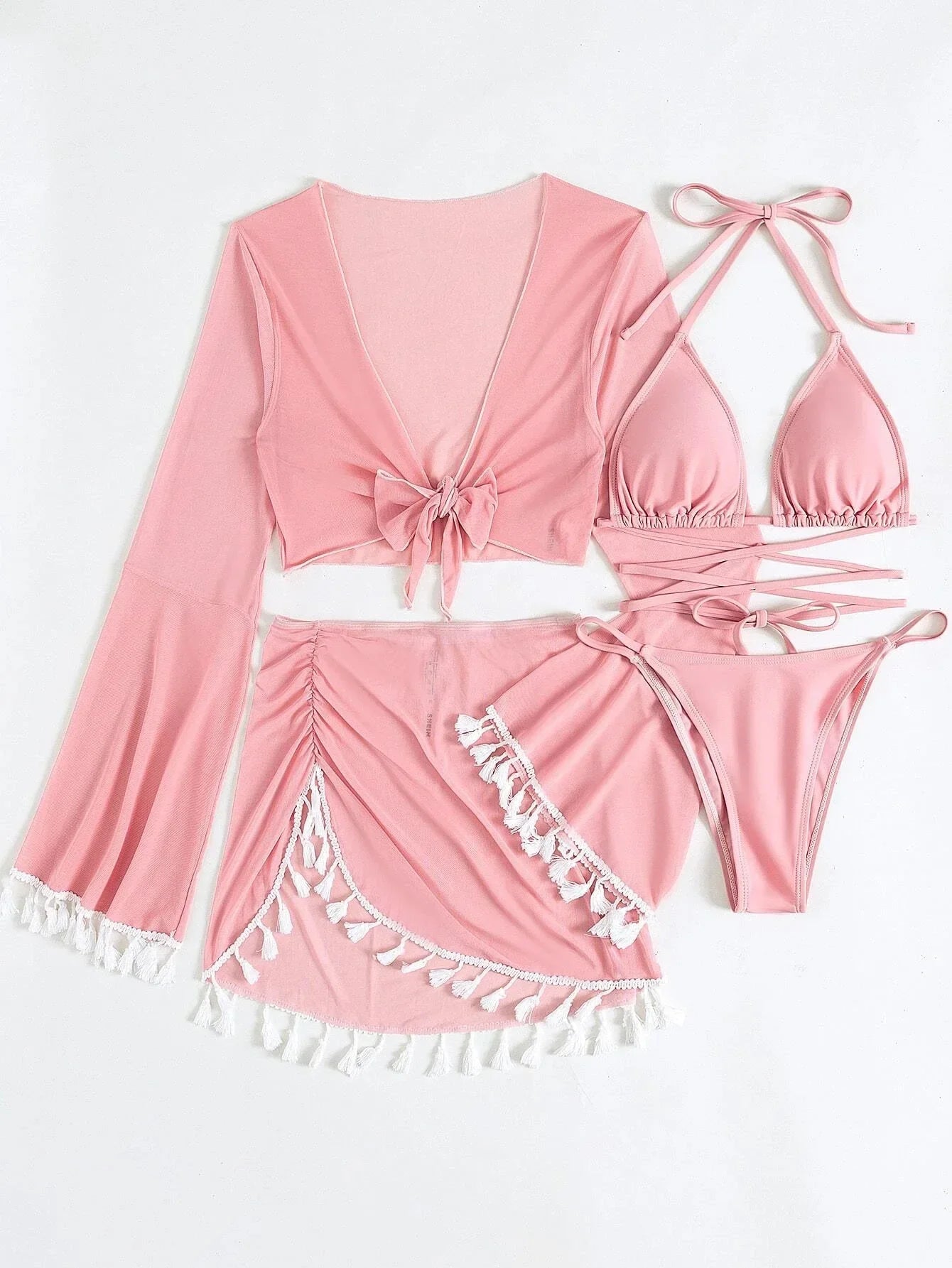 Tibella 4 Piece swimsuit Set