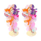 Colorful Shiny Large Shell Earrings