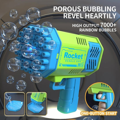 40 hole handheld light bubble gun