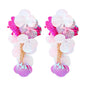 Colorful Shiny Large Shell Earrings