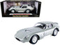 1965 Shelby Cobra Daytona Coupe Silver Metallic 1/18 Diecast Model Car