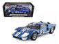 1966 Ford GT40 GT 40 Mark II #2 Blue 12 Hours of Sebring 1/18 Diecast