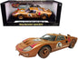 1966 Ford GT-40 MK II #5 Gold After Race (Dirty Version) 1/18 Diecast