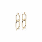 Interlocking Hoop Earrings