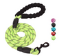 5 FT Leash With Comfortable Padded Handle and Reflective Threads
