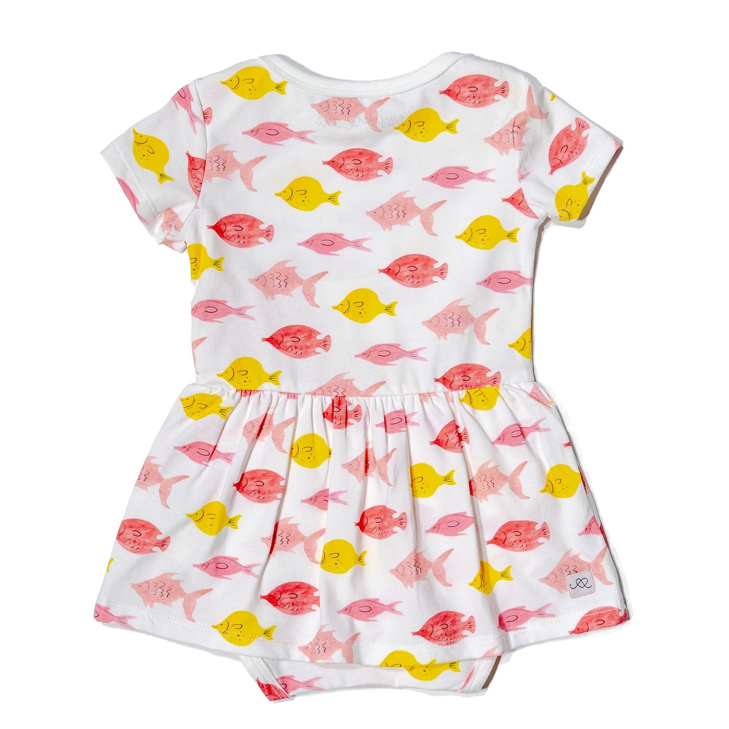 Charlie onesie dress | Fishes