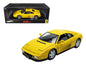 1989 Ferrari 348 TB Yellow Elite Edition 1/18 Diecast Car Model by