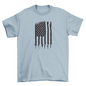Usa guns flag t-shirt