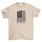 Usa guns flag t-shirt