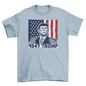 Vintage trump american flag t-shirt