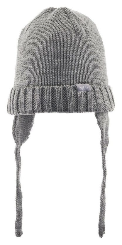Infant & Toddler Knitted Winter Beanie With Earflaps For Boys